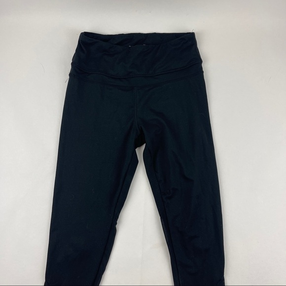 Danskin Leggings Womens Small Black Compression - Picture 1 of 11